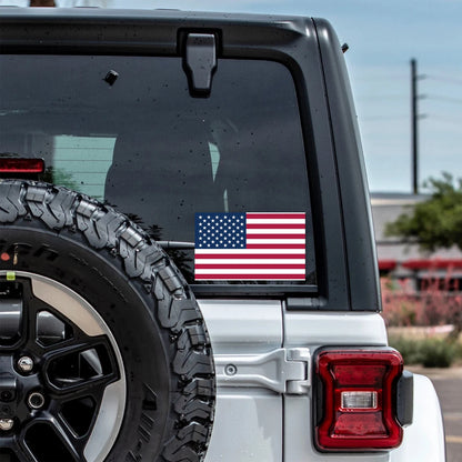 10 Sheets/Pack American Flag Sticker, Patriotic USA Flag Car Stickers