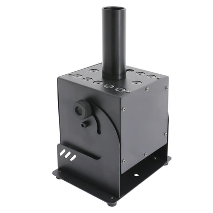CO2 Fog Machine 110V with 12 LEDs 19.69-26.25ft Jet Effect, DMX Controlled for Parties, Stage, Halloween
