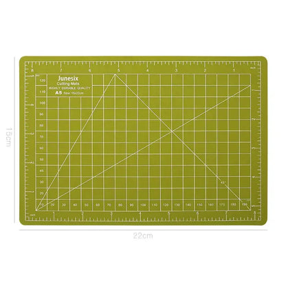 A5 Self-Healing Cutting Mat Rotary Cutter for Crafts Fabrics Sewing Scrapbooking