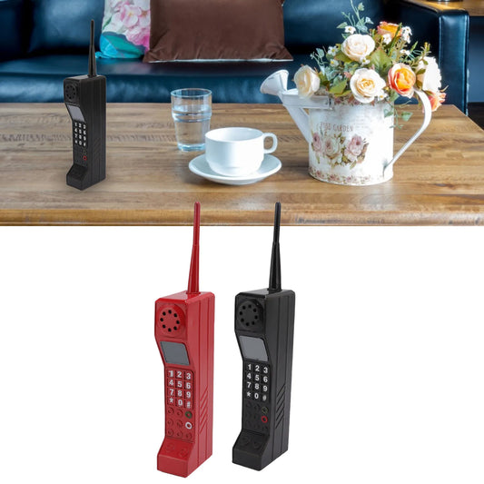 Retro Brick Cell Phone Ornament Bedroom Decor Vintage Cellular Phone Model Simulation Photographic Props Stylized Ornaments