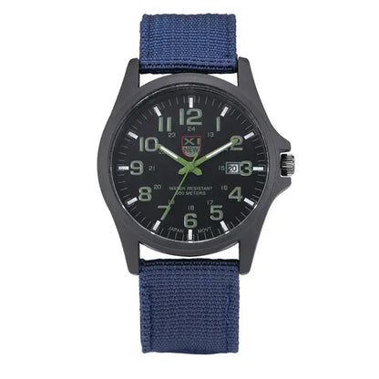 Sports Watch Quartz Nylon Band with Date