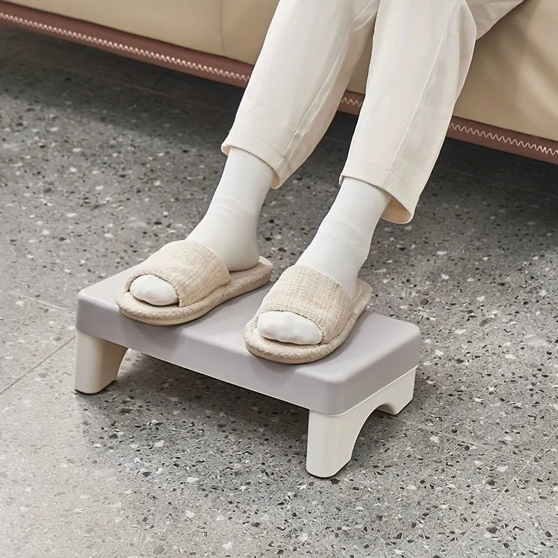 Ergonomic Footrest for Office Home. Fits Under Desk. Comfortable Space-Saving