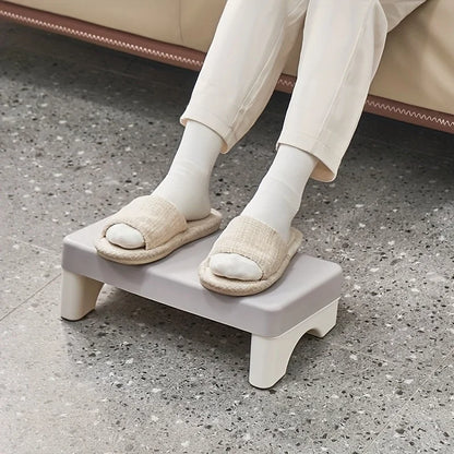 Ergonomic Footrest for Office Home. Fits Under Desk. Comfortable Space-Saving
