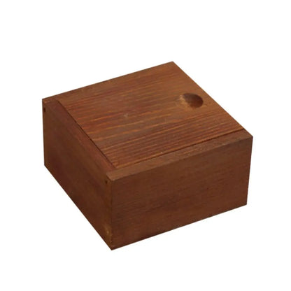 Jewelry Case With Slide Top for Jewelry Organizer Container Wooden Box Storage Box