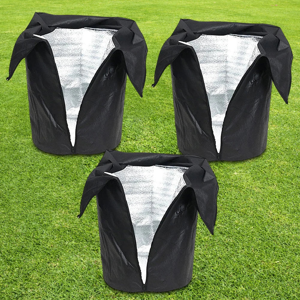 1/3PCS Potted Plants Thermal Protective Bag Winter Frost Protection Bag  Plant Insulation Cover Garden Yard Anti-freeze Tool
