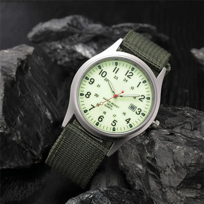 Casual Sports Watch Quartz Silicone Band