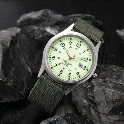 Casual Sports Watch Quartz Silicone Band