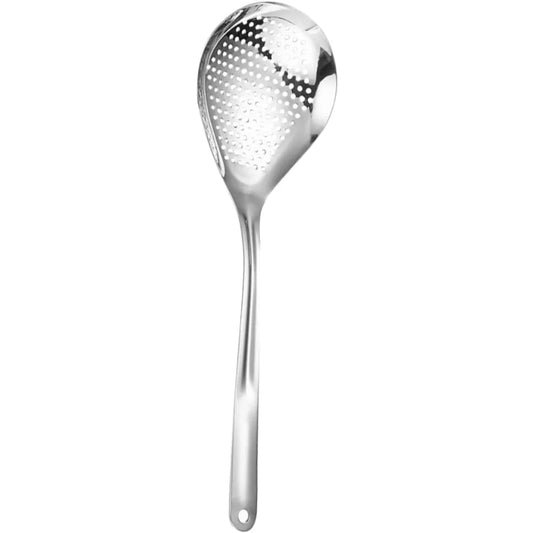 Kitchen Cooking Tool Stainless Steel Colander Slotted Ladle Spoon for Frying