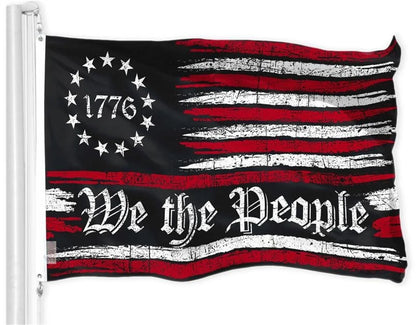'We The People' American Flag 3" x 5" 150D Polyester Historical Flag