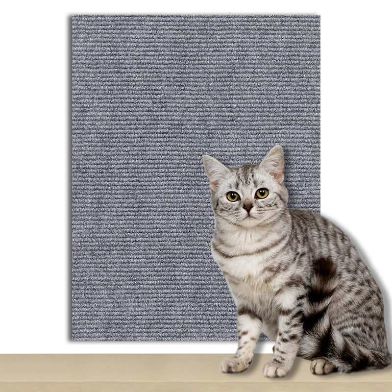 Trimmable Self-Adhesive Carpet Cats Scratch Board Wall Anti-Scratch Sofa Diy Cats Scratch Board Sofa Protection Paws Sharpen
