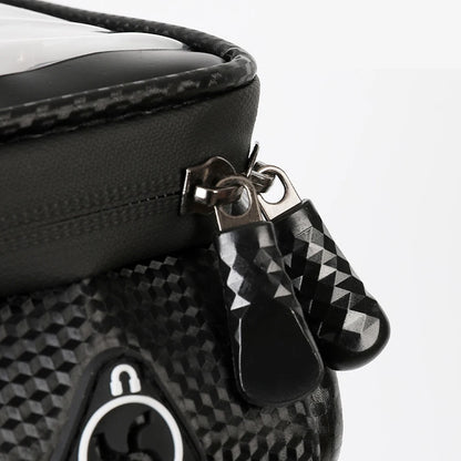 1.5L Bicycle Phone Front Frame Bag 7.4 Inch Touchscreen Bike Frame Front Tube Bag Hard Casing Bike Bag Bike Accessories