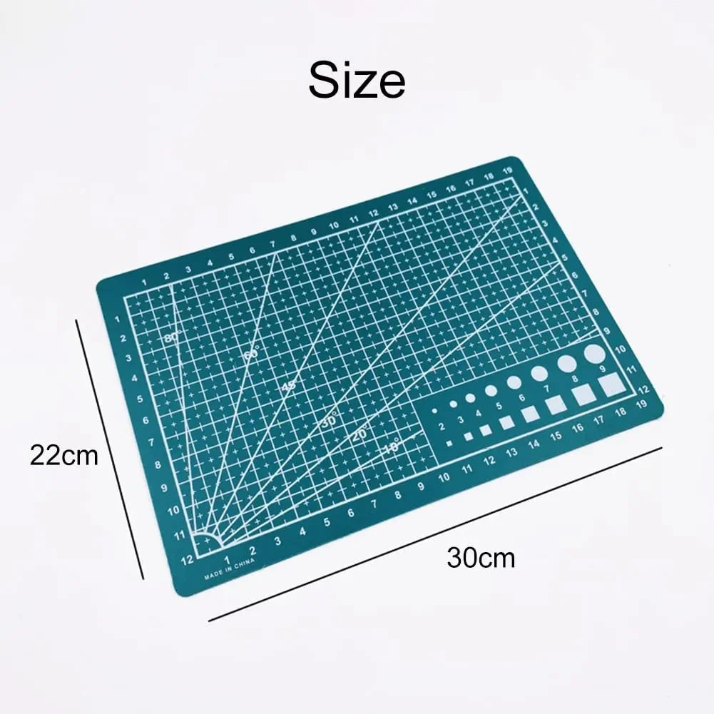 Durable A3 / A4 / A5 Multifunctional Cutting Mat Art Crafts Engraving Carving