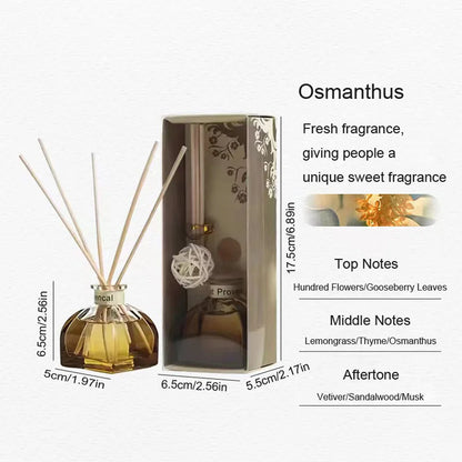50ml Flameless Aromatherapy Essential Oil Vine Aromatherapy Ornament Expansion Liquid Bathroom deodorizer Home Decoration
