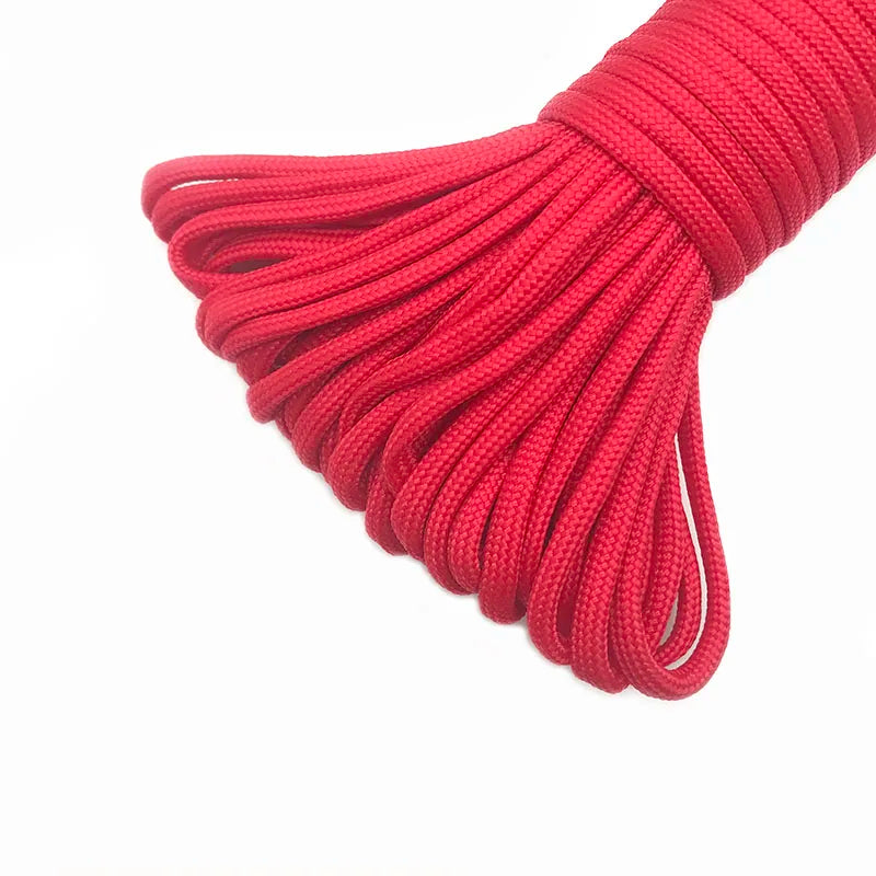 550 Paracord 4mm 7-Strand Survival Rope Camping Hiking Lanyard 31M or 5M