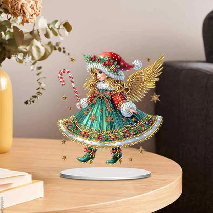 Special Shape Angel Girl Diamond Painting Tabletop Ornaments Kit Desktop Diamond Art Kits Diamond Painting Desktop Decorations