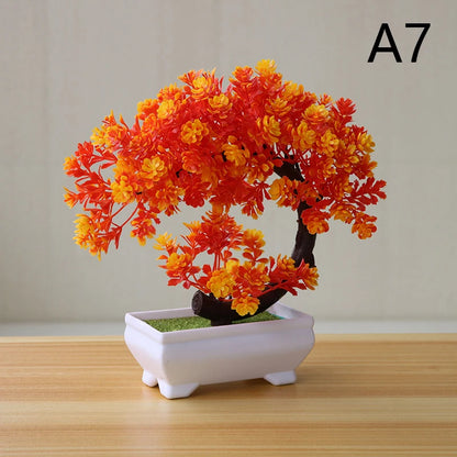 Simulation Fake Potted Bonsai Tree Artificial Plant DeskOrnament ArtificialPlant