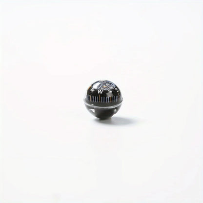 1pcs 20mm Black Plastic Directional Sphere Ball Compass for Outdoor Navigation Mountain Climbing Adventure Direction Guidance