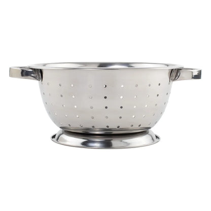 Stainless Steel Colander 3qt Extra Deep Kitchen Strainer Pasta Fruits Vegetables