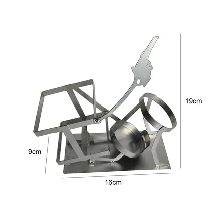 Skull Wine Bottle Stand Beer Whisky Wine Bottle Display Rack Stand Skull Metal Wine Rack for Home Kitchen Bar Table Decoration