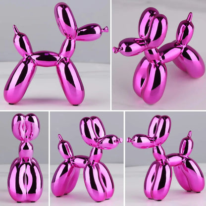 Dog Decor,Balloon Animal Decor,Shelf Decor Preppy Room Decor,Cute Statue Home Decor, Bedroom Modern Sculpture Desk Decor,Office