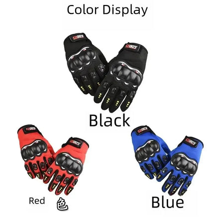 Full-finger Motorcycle Gloves Men Touch Screen Outdoor Off-road Sports Cycling