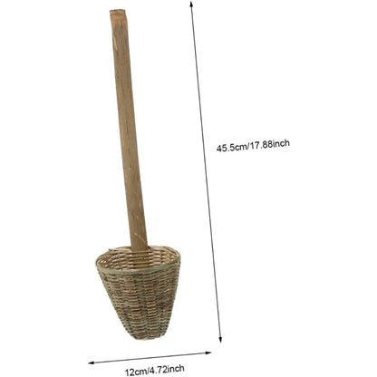 Bamboo Colander Strainer Noodle Skimmer Cooking Spoon Multi-functional Kitchen Tool