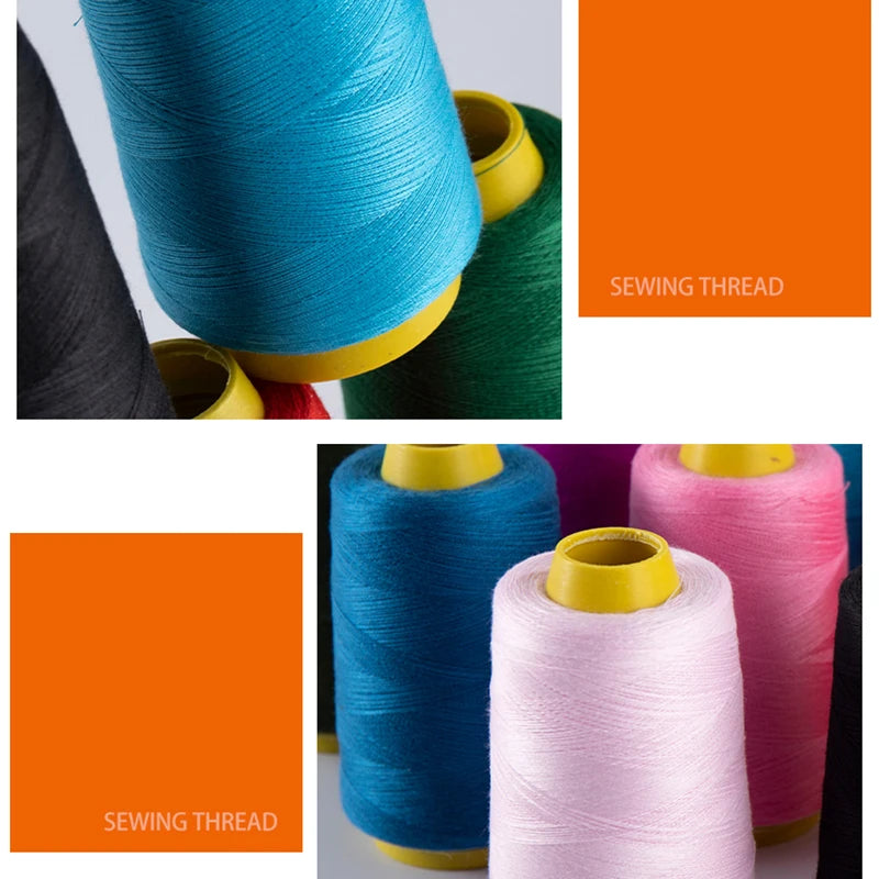 1300 Yards/Roll Durable Polyester Professional Sewing Machine Threads Embroidery Home Needlework Tools