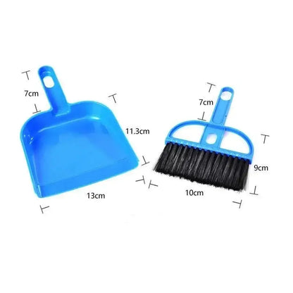 Mini Desktop Cleaning Brush Keyboard Brush Small Broom Dustpan Shovel Set Desktop Cleaning Tool