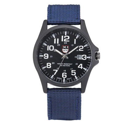 Sports Watch Quartz Nylon Band with Date