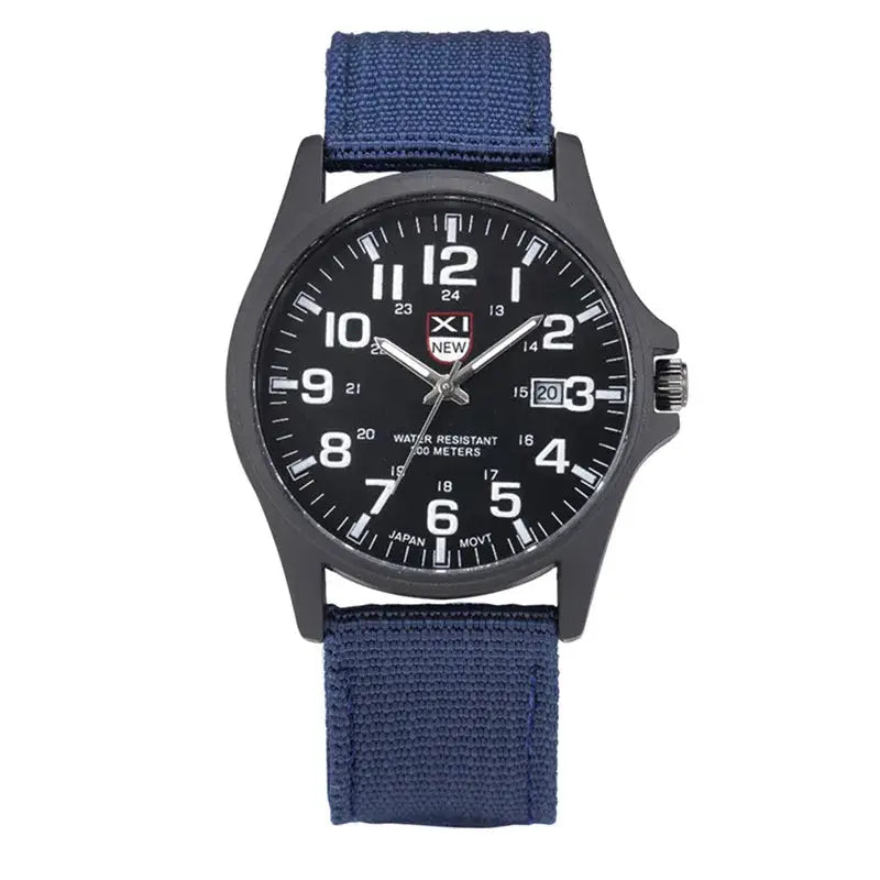 Sports Watch Quartz Nylon Band with Date