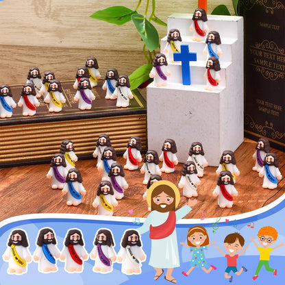 25 Pcs With Letters Christmas Jesus Ornaments Jesus Decoration Christmas Ornaments Jesus Loves You Toys Jesus Stuffers