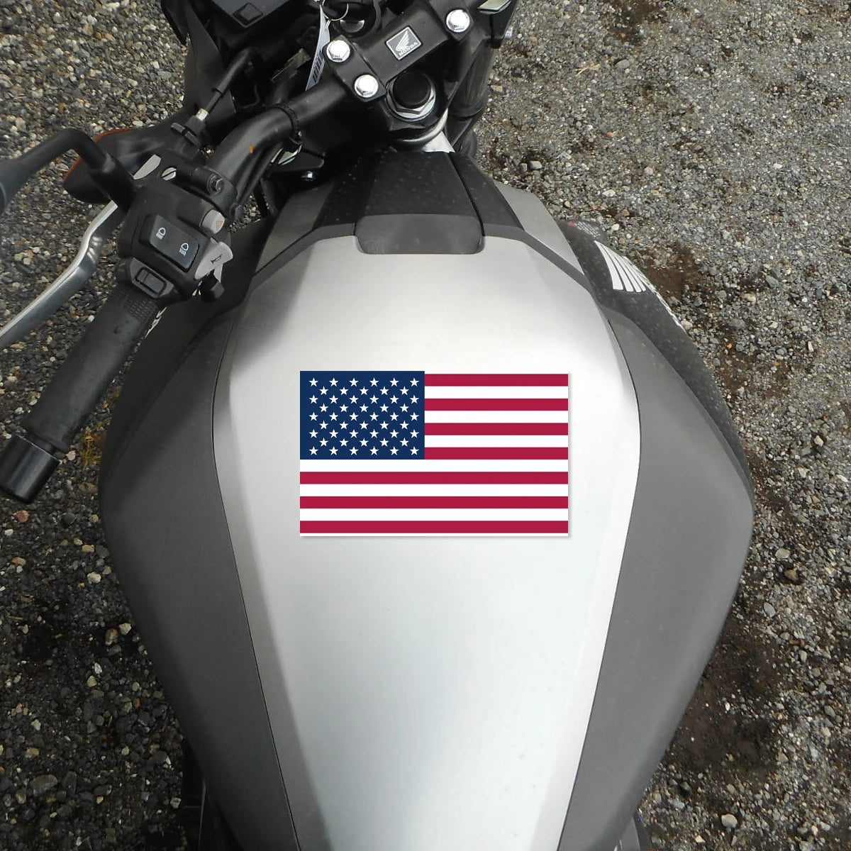 10 Sheets/Pack American Flag Sticker, Patriotic USA Flag Car Stickers