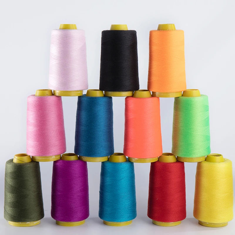 1300 Yards/Roll Durable Polyester Professional Sewing Machine Threads Embroidery Home Needlework Tools