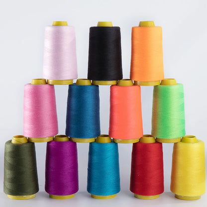 1300 Yards/Roll Durable Polyester Professional Sewing Machine Threads Embroidery Home Needlework Tools