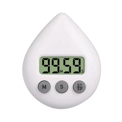 Digital Timer Waterproof Shower Timer Magnetic Backing Kitchen Timer Bathroom Timer Shower Clock for Kitchen Bathroom