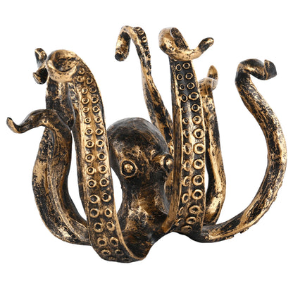 Octopus Coffee Cup Holder Resin Rack Organizes 8 Cups Durable Kitchen Storage Shelf Stylish Bathroom Decor Gift 27x19cm