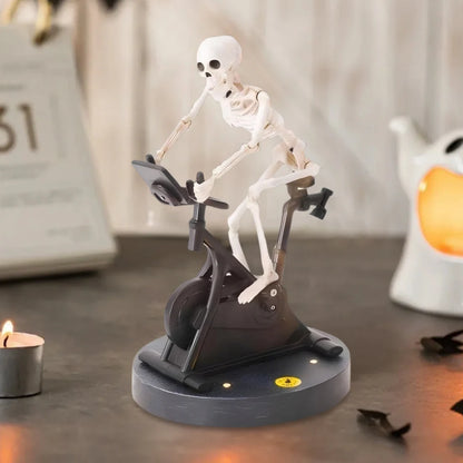Resin Halloween Skeleton Decor Skeletons Statue Halloween Skeleton Decorations Home Decor