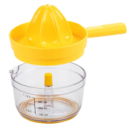 Countertop Citrus Juicer Twist and Juice Oranges Lemons Limes Easy Clean Dishwasher Safe Non-Skid Base Comfortable Grip