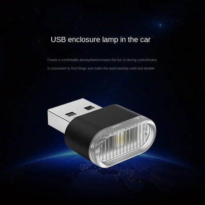 Car Mini-USB LED Atmosphere Lighting Universal PC Portable Plug and Play