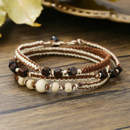 1PC Vintage Shells Beads Stones Bracelet Jewelry