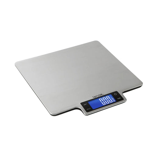 22 lb ultra-precise digital stainless steel kitchen and food scale, weighing food and small items hassle-free