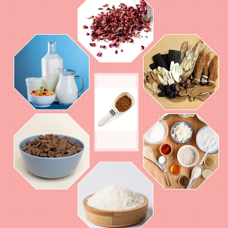 Kitchen Electronic Food Measuring Spoon Scale LCD Digital Electronic Spoon Scale For Pet Food Measuring Spoon Kitchen Tool