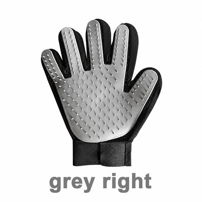 Pet Grooming Glove Dog Cat De-shedding Hair Remover Massage Brush