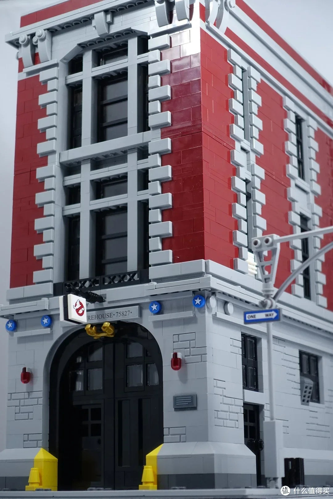 Street View Model Building Blocks Bricks Firehouse Headquarters Compatible 75827 Desktop Decoration Toys Kids For Birthday Gifts