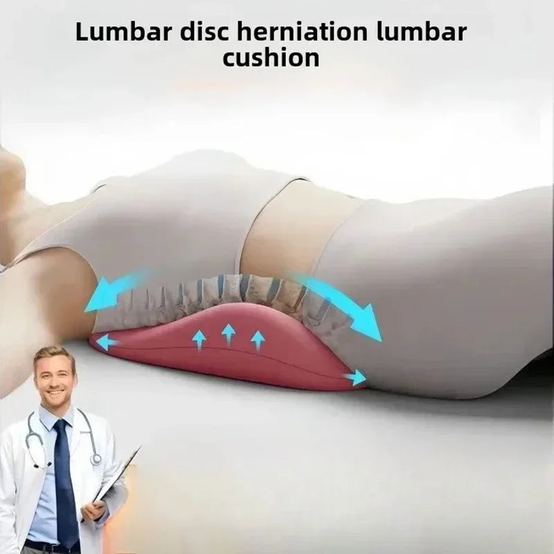 Office Lumbar Support Cushion, Ergonomic Soft Comfortable