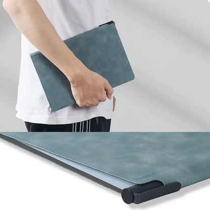 A5 Reusable Whiteboard Notebook Set with Whiteboard Pen Erasing Cloth use as Memo Pad, Weekly Planner, Portable Stylish Office
