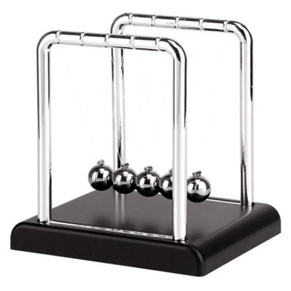 Newtons Cradle Steel Balance Ball School Teaching Supplies Physics Science Pendulum Desk Toy for Home and Office