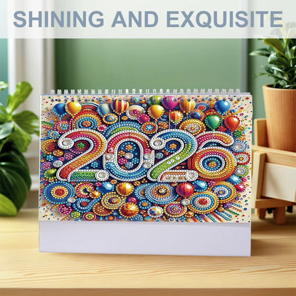2026 Calendar DIY Diamond Painting Art Kit Diamond Painting Kit DIY Diamond Art Desk Calendar for Home Office School Scheduling