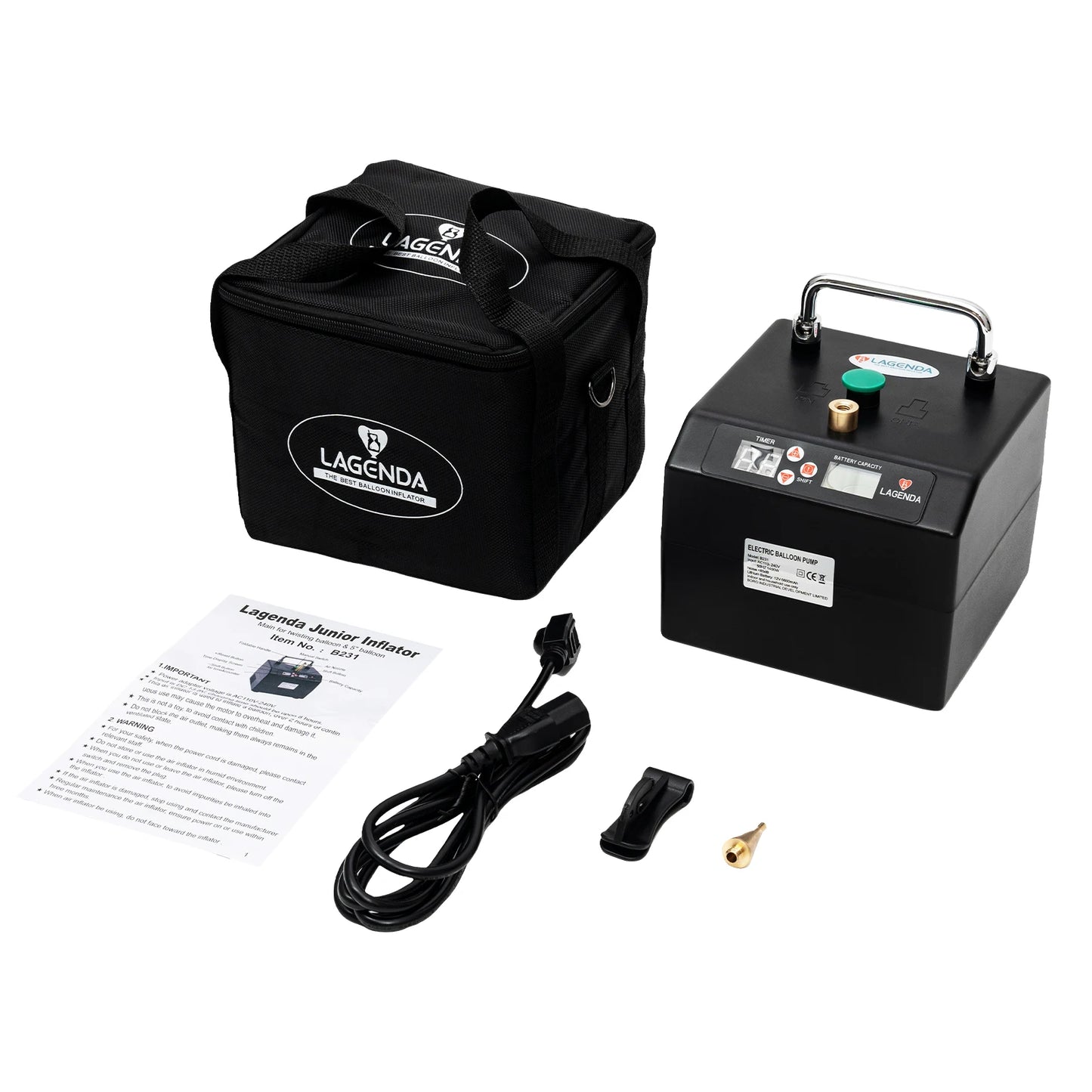 1400w Electric Portable  Balloon Pump Air Blower Balloon Inflator For Inflating 160-Long And 5-Inch Double-Set Balloons