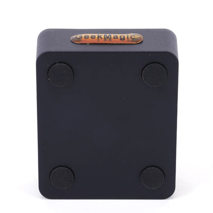 Crystal Cube Photo Display Holographic Desktop Smart Weather Station Digital Clock with GIF Animations Album